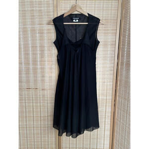 COMME des GARÇON JUNYA WATANABE Black Layered Midi Dress